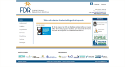 Desktop Screenshot of fundacionregional.com.ar